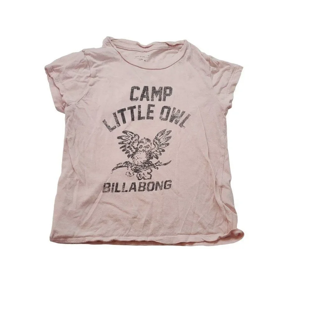 Billabong Girls Light Pink XXS T-Shirt